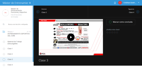 P2 MASTER DE ENTRENAMIENTO FUNCIONAL