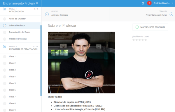 p1 ENTRENAMIENTO PROFESIONAL DEL CORE